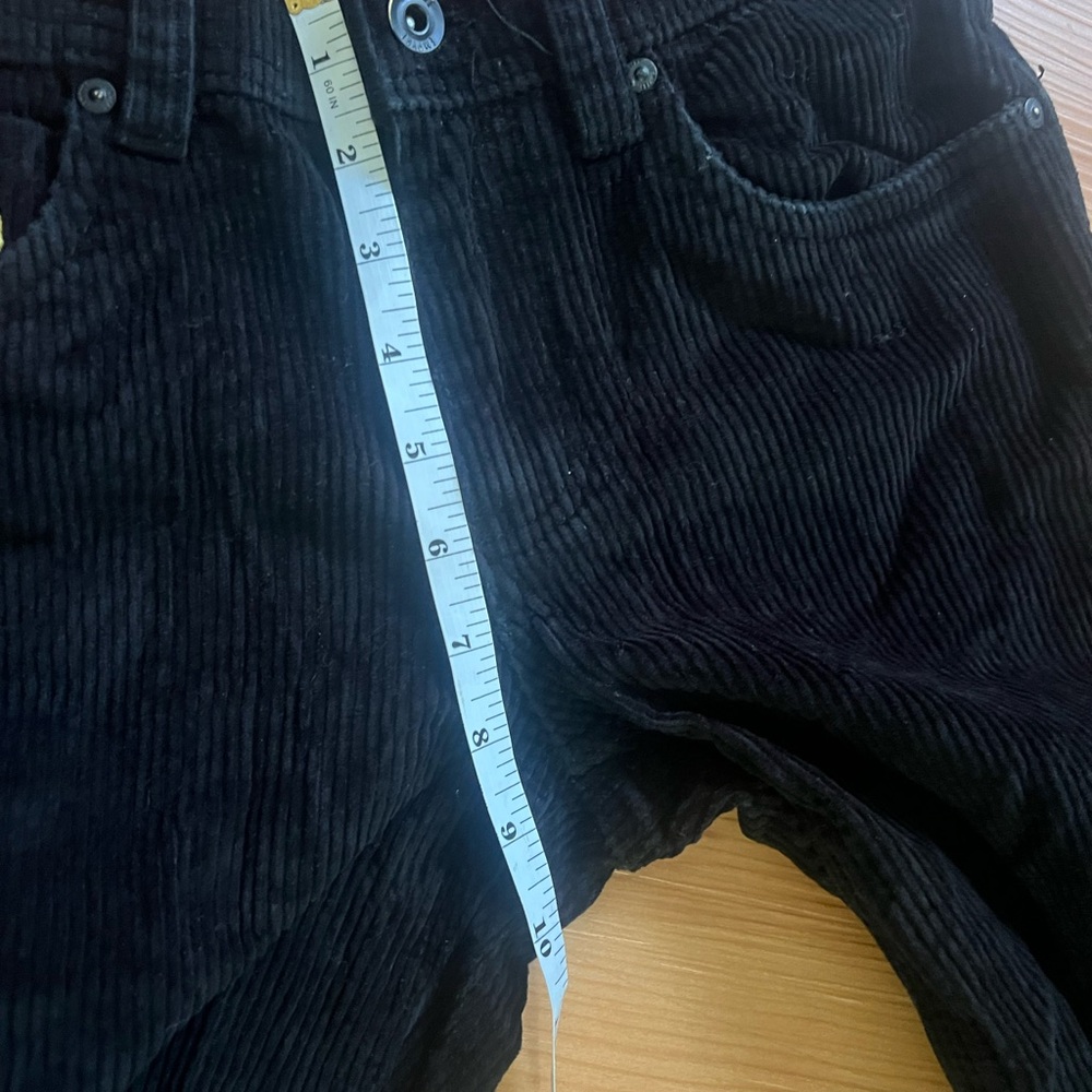 Empyre Men’s Black Corduroy Wide-Leg Pants SZ 24 - Picture 6 of 16